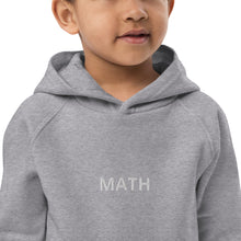 Load image into Gallery viewer, MATH : STEM Kids eco hoodie