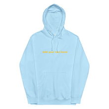 Load image into Gallery viewer, Customizable text: Unisex midweight hoodie