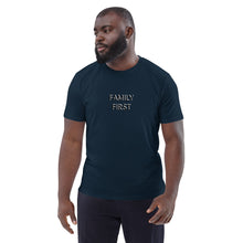 Load image into Gallery viewer, Family First t-shirt: Unisex organic cotton
