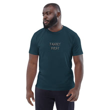 Load image into Gallery viewer, Family First t-shirt: Unisex organic cotton