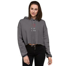 Load image into Gallery viewer, Self Love : Crop Hoodie