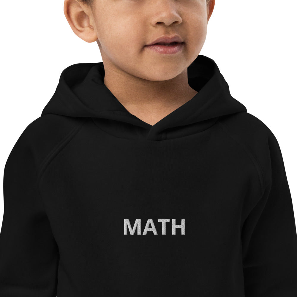 MATH : STEM Kids eco hoodie