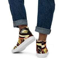 Load image into Gallery viewer, Da Sanest shoe collection : Men’s high top canvas shoes
