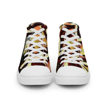 Load image into Gallery viewer, Da Sanest shoe collection : Men’s high top canvas shoes
