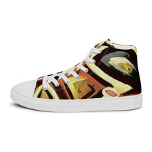 Load image into Gallery viewer, Da Sanest shoe collection : Men’s high top canvas shoes
