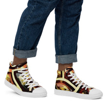 Load image into Gallery viewer, Da Sanest shoe collection : Men’s high top canvas shoes
