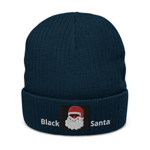 Load image into Gallery viewer, Black Santa Beanie : Eco-friendly
