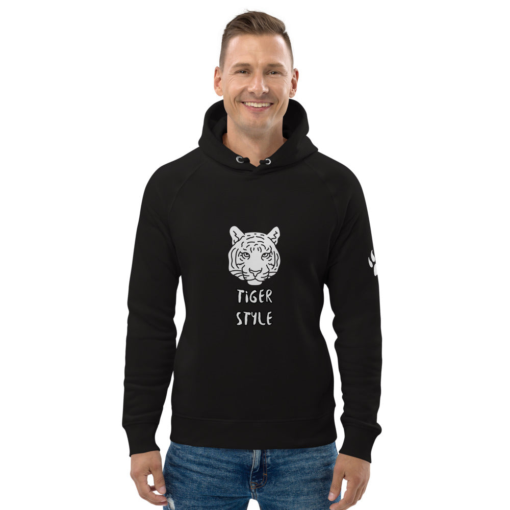 Tiger Style Hoodie : Unisex : Eco-Friendly