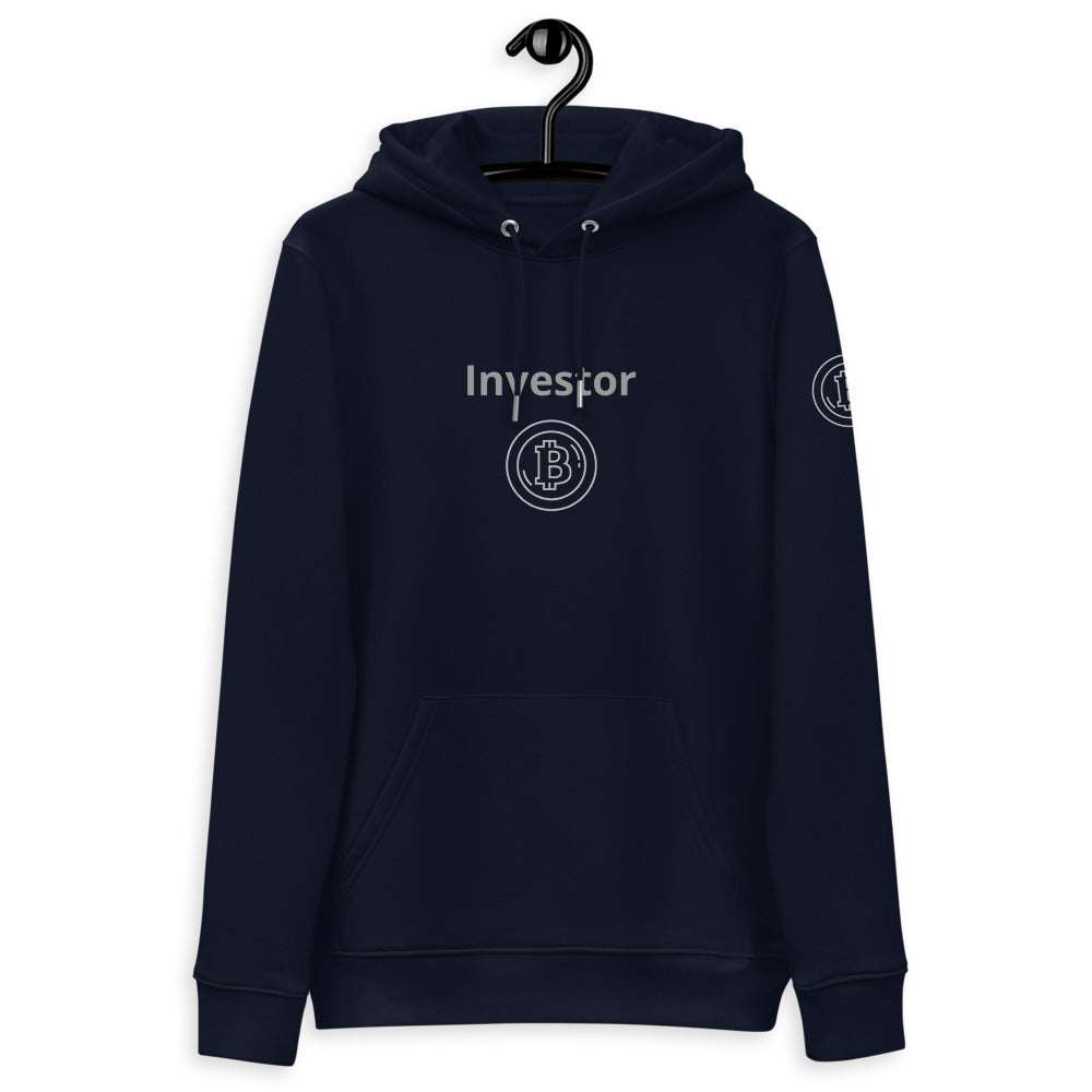 Bit Investor Hoodie : Unisex Eco-frinedly