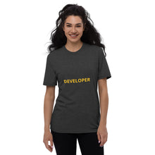 Load image into Gallery viewer, DEVELOPER : Unisex recycled t-shirt
