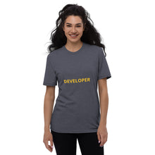 Load image into Gallery viewer, DEVELOPER : Unisex recycled t-shirt
