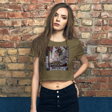 Load image into Gallery viewer, Women’s Crop Tee : Da Sanest Collection
