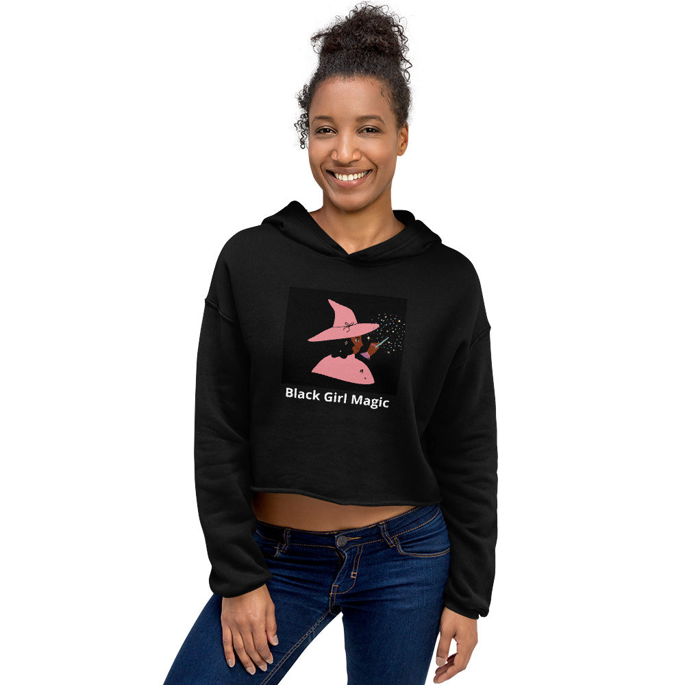 Black Girl Magic : Crop Hoodie