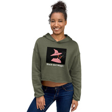 Load image into Gallery viewer, Black Girl Magic : Crop Hoodie
